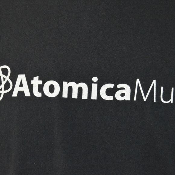 Atomica Music Graphic T Shirt XL Black Audio TV - Picture 3 of 6